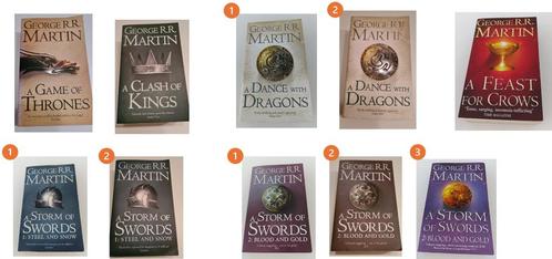Game of Thrones Books ENG, Boeken, Fantasy, Ophalen