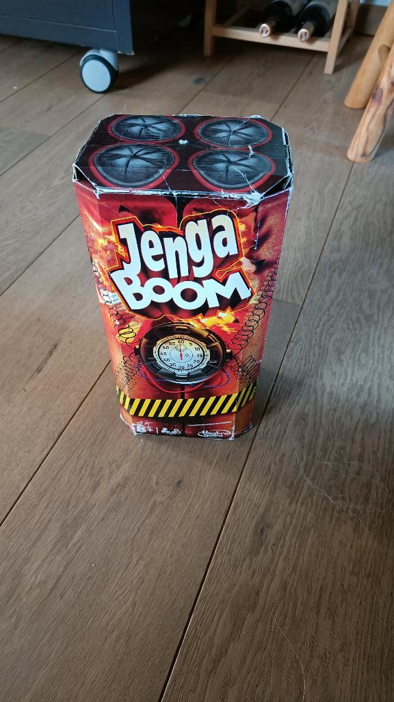 Jenga-Boom Gezelschapspel, Hobby en Vrije tijd, Gezelschapsspellen | Bordspellen, Gebruikt, Een of twee spelers, Drie of vier spelers