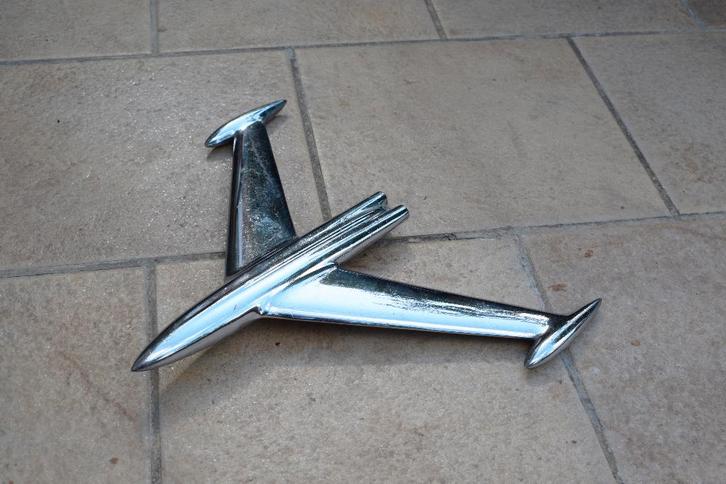 hood ornament embleem Oldsmobile 1956 USA Oldtimer, Antiek en Kunst, Curiosa en Brocante, Ophalen of Verzenden
