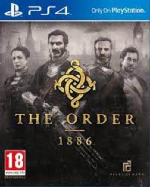 Jeu PS4 The Order 1886., Consoles de jeu & Jeux vidéo, Jeux | Sony PlayStation 4, Comme neuf, Aventure et Action, 1 joueur, À partir de 18 ans