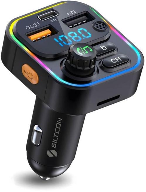 Bluetooth FM Transmitter – 3-in-1 Fast Charger..., Auto diversen, Autoradio's, Nieuw, Verzenden