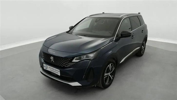 Peugeot 5008 1.2 Hybrid 136Cv e-DCS6 GT 7PL / S-CUIR / NAVI, Auto's, Peugeot, Bedrijf, Te koop, ABS, Boordcomputer, Centrale vergrendeling