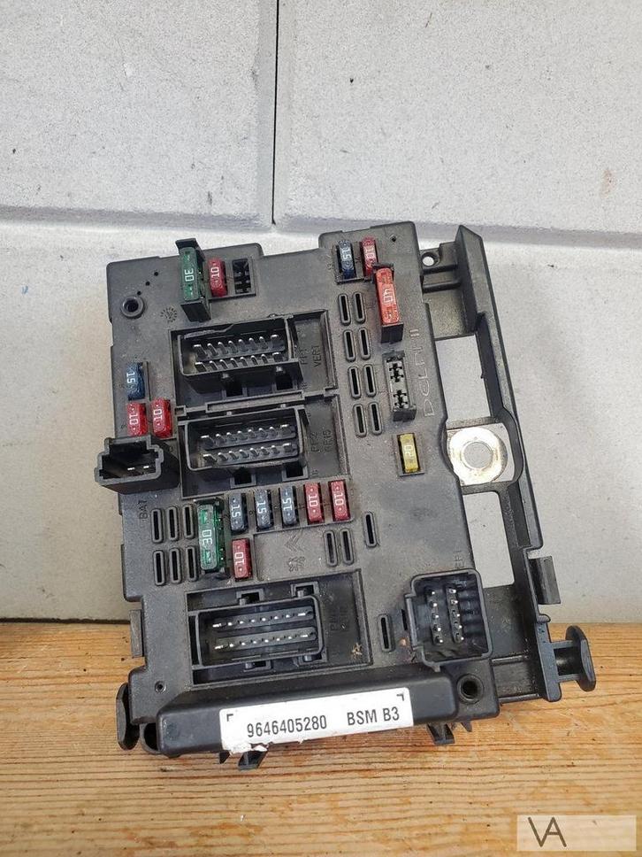 Peugeot 206 307 Citroen C1 C3 zekeringkast BSM 9646405280, Auto-onderdelen, Elektronica en Kabels, Peugeot, Gebruikt, Ophalen of Verzenden