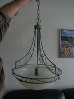 Turquoise hanglamp dia 43 cm, Huis en Inrichting, Ophalen, 50 tot 75 cm, Grieks, Zo goed als nieuw