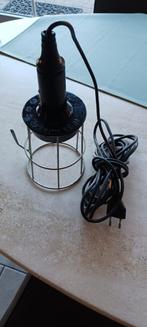 Antieke looplamp met (rubber) handvat, Ophalen of Verzenden, Zo goed als nieuw