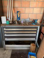 gereedschapskast, Doe-het-zelf en Bouw, Ophalen, Gebruikt, 70 tot 120 cm, Bankschroef