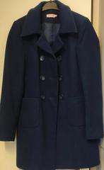 Mooie koningsblauwe mantel 3 suisses, Ophalen, Zo goed als nieuw, Maat 34 (XS) of kleiner, Blauw