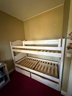 Lit superposé en bois, Enfants & Bébés, Chambre d'enfant | Lits superposés & Lits mezzanines, Enlèvement, Comme neuf, Lits superposés
