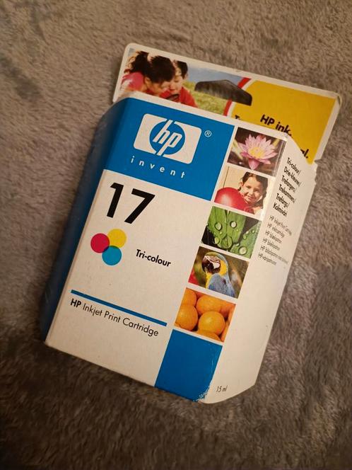 HP 17 originele drie-kleuren inktcartridge, Informatique & Logiciels, Fournitures d'imprimante, Neuf, Cartridge, Enlèvement ou Envoi