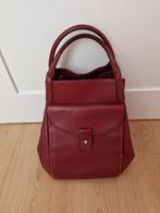 DELVAUX BORDEAUXRODE TAS, Handtassen en Accessoires, Tassen | Damestassen, Ophalen, Zo goed als nieuw, Overige typen