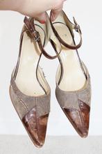 Mooie Leren Mexx Pumps s4 (Maat 37) € 25, Kleding | Dames, Pumps, Mexx, Bruin, Verzenden
