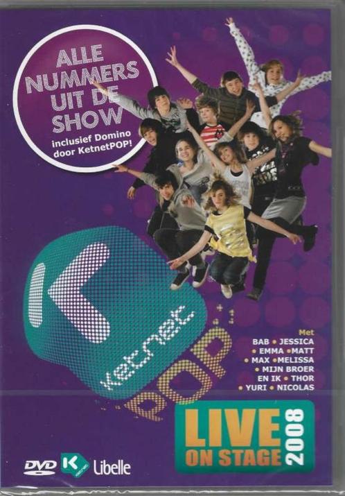 dvd Ketnetpop - Live On Stage 2008, CD & DVD, DVD | Musique & Concerts, Comme neuf, Musique et Concerts, Tous les âges, Enlèvement ou Envoi