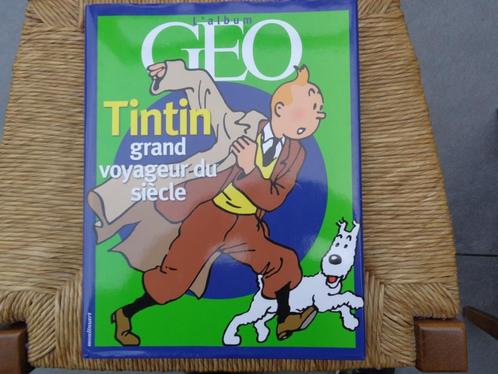 "Tintin grand voyageur du siècle" très bel album Géo cartonn, Livres, BD, Enlèvement