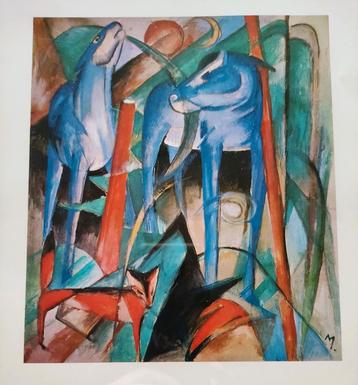 Franz Marc - kleurendruk beschikbaar voor biedingen
