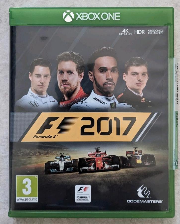 Xbox One-game * F1 2017 * Xbox One, Games en Spelcomputers, Games | Xbox One, Zo goed als nieuw, Racen en Vliegen, Vanaf 3 jaar