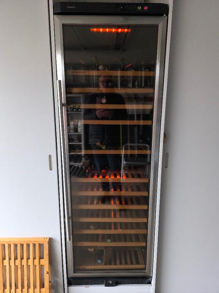 Armoire à vin, Maison & Meubles, Accessoires pour la Maison | Porte-bouteilles, Comme neuf, 75 cm ou plus, Métal, 25 bouteilles ou plus