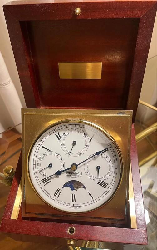 Horloge de table Wempe 1, Antiquités & Art, Antiquités | Horloges, Enlèvement ou Envoi