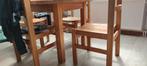 Salontafel,eettafel met 4 stoelen GRATIS, Ophalen