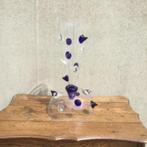 Design glazen vaas, Huis en Inrichting, Woonaccessoires | Vazen, Glas, Gebruikt, Ophalen