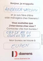 Aide ménagère 4700 Eupen, Offres d'emploi