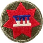 Patch US ww2 VII th Corps Ardennes / Normandy, Collections, Envoi