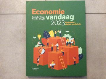 Economie vandaag 2023 basisboek + digitale studiehulp beschikbaar voor biedingen