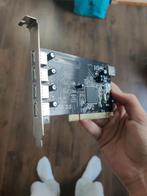 USB 2.0 PCI extender card, Computers en Software, Ophalen of Verzenden, Zo goed als nieuw