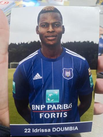 Photo RSC Anderlecht Doumbia, Verzamelen, Ophalen of Verzenden, Zo goed als nieuw