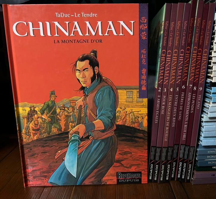 Chinaman - Collection BD, Livres, BD, Comme neuf, Série complète ou Série, Enlèvement ou Envoi