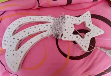 Étoile filante 44cm sur 22cm, Divers, Noël, Enlèvement ou Envoi, Comme neuf