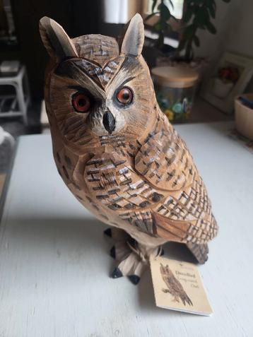 Decobird - long eared owl - NIEUW  beschikbaar voor biedingen