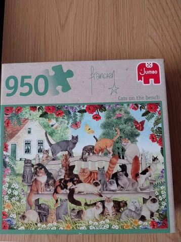 jumbo francien cats 950 stuks puzzel compleet beschikbaar voor biedingen