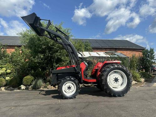 MINITRACTOR MITSUBISHI 33PK MET FRONTLADER/VOORLADER, Zakelijke goederen, Landbouw | Tractoren, tot 2500, tot 80 Pk, Gebruikt