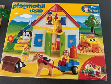 Playmobil 123 grote boerderij nr. 6750 beschikbaar voor biedingen