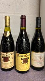 3 collectie flessen Château Neuf du Pape, Verzamelen, Ophalen