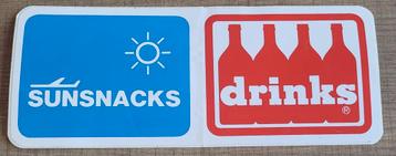 Oude sticker: Sunsnacks beschikbaar voor biedingen