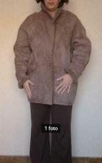 lichtbruine daim suède jas (L), Kleding | Dames, Ophalen, Zo goed als nieuw