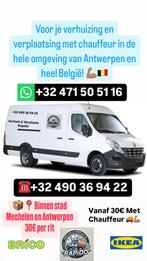 Verhuis & Verplaats Rapido (met chauffeur), Auto's, Particulier, Te koop