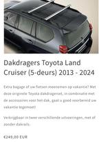 Dakdragers voor Toyota land cruiser  150 bwj 2021, Auto diversen, Dakdragers, Ophalen, Zo goed als nieuw