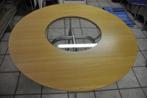 keukentafel met stoelen, Huis en Inrichting, Tafels | Eettafels, Ophalen, Rond, Zo goed als nieuw, Vier personen