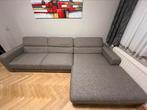 Canapé d’angle gris chiné, Maison & Meubles, Comme neuf, Tissus
