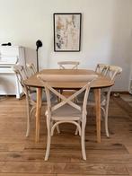 Lot de 6 chaises en bois Bistrot, Maison & Meubles, Chaises, Bois