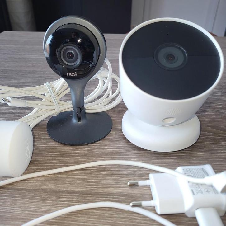 Camera nest indoor/ outdoor, Audio, Tv en Foto, Videobewaking, Zo goed als nieuw, Ophalen