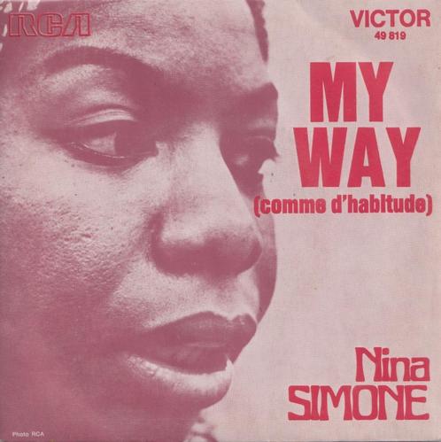 Nina Simone – My way / Angel of the morning – Single, Cd's en Dvd's, Vinyl Singles, Gebruikt, Single, R&B en Soul, 7 inch, Ophalen of Verzenden