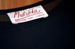 zwarte tuniek - blouse MUTCHKA / doorschijnend / S-M, Ophalen of Verzenden, Gedragen, Maat 38/40 (M), Zwart