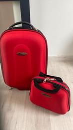 Mooie nieuwe handbagage , trolley, Ophalen, Uitschuifbare handgreep, 50 tot 60 cm, Hard kunststof