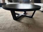 nieuwe Salontafel zwarte eik camerich, Maison & Meubles, Tables | Tables de salon, 100 à 150 cm, 100 à 150 cm, Chêne, Rond