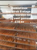 inox broodrek mobiel, Ophalen of Verzenden, Zo goed als nieuw