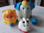 fisher-price vintage babyspeelgoed op wieltjes, kan in elkaa, Kinderen en Baby's, Speelgoed | Fisher-Price, Overige typen, Ophalen of Verzenden