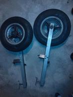 Roues Dunlop 350 x 8 (2 pièces), Bricolage & Construction, Enlèvement, Comme neuf